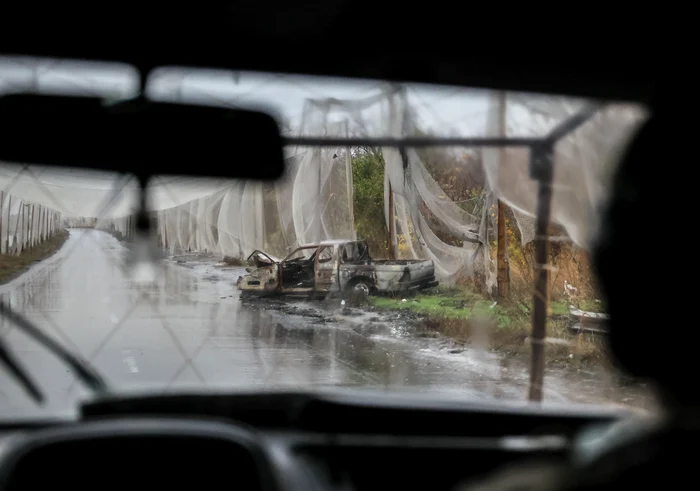 Anti-drone nets in the Donetsk region PHOTO EPA-EFE
