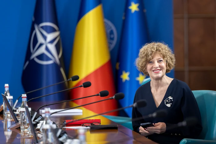 Oana Gheorghiu says that the prime minister gave her a free hand to do things. PHOTO gov.ro