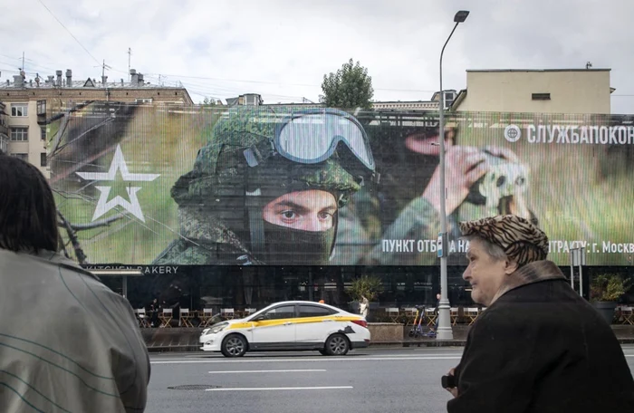 Recruitment announcement in Russia PHOTO EPA EFE jpg