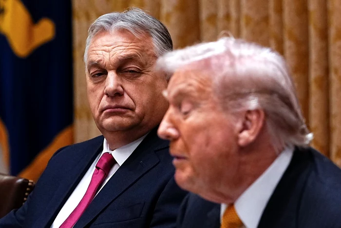 Trump also discussed Romania at the meeting with Orban. PHOTO: Profimedia