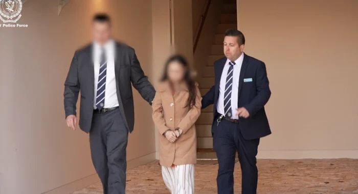 PHOTO Video capture Australian police