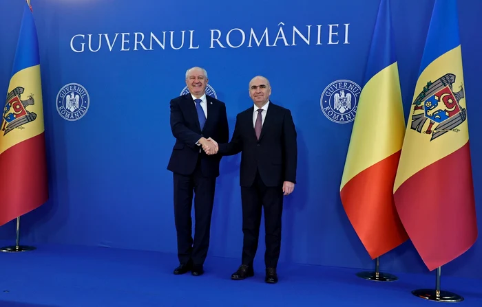 Alexandru Munteanu and Ilie Bolojan. Source: Government of the Republic of Moldova / Facebook