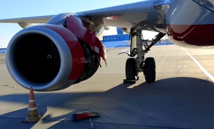 Damaged Russian plane Photo: Office of the Transport Prosecutor of the Far East