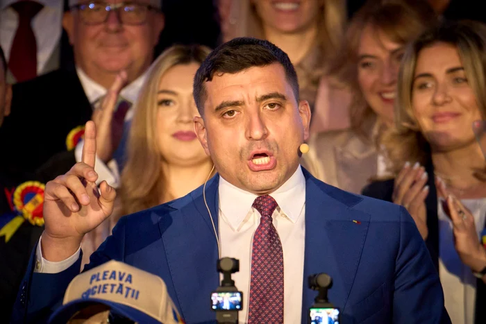 Simion blamed the Bolojan Government for the irregularities in the country. PHOTO: Profimedia