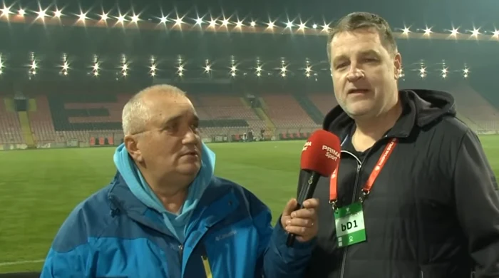 Emil Grădinescu and Costi Mocanu PHOTO Video capture Prima TV
