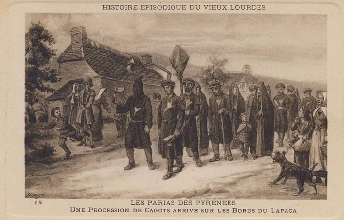 Procession of cagots PHOTO wikipedia