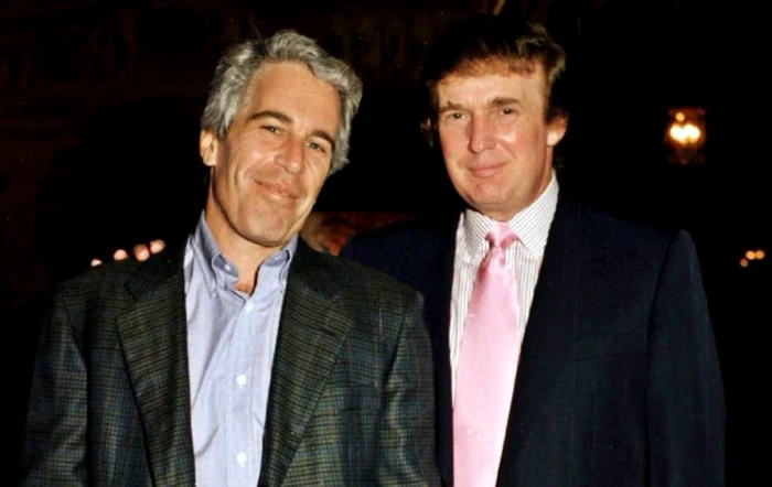 Jeffrey Epstein and Donald Trump photo X @RpsAgainstTrump