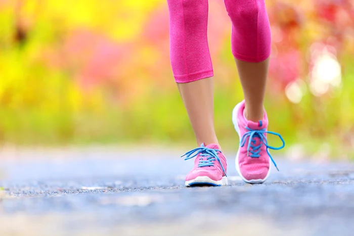 Walking technique is very important. PHOTO Shutterstock