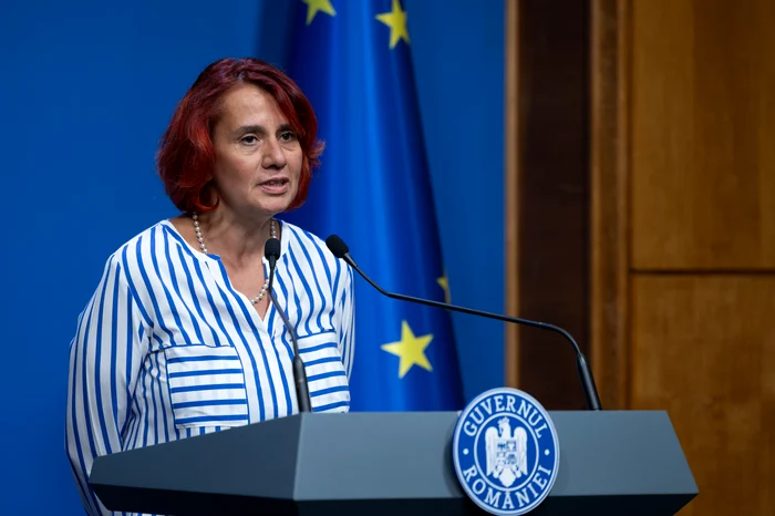 Ioana Dogioiu, Government spokesperson PHOTO: Gov.ro