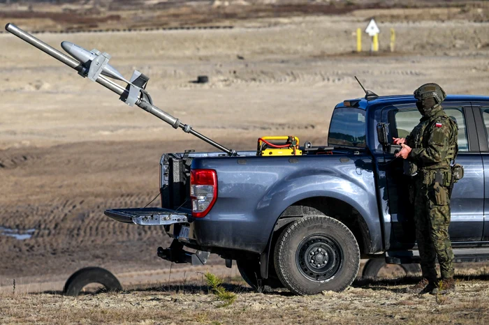 anti-drone system merops photo epa-efe
