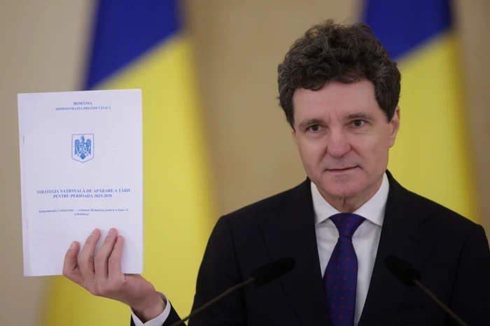 The National Strategy for the Defense of the Country was presented by President Dan. PHOTO: Inquam Photos