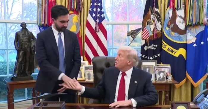 Zohran Mamdani Donald Trump White House video capture abcnet jpg