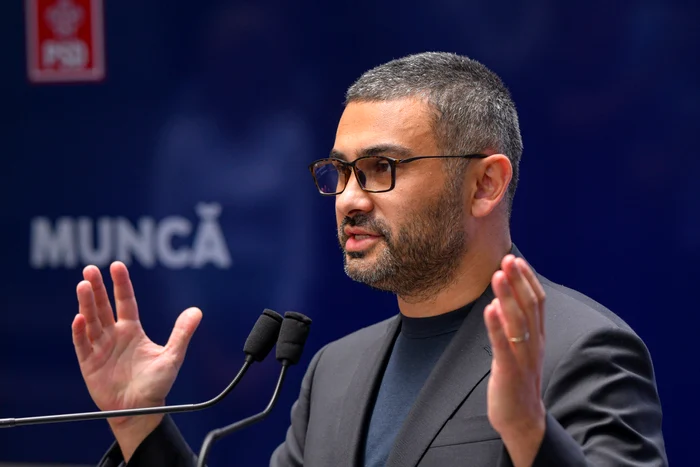 Florin Manole, Minister of Labor Photo: Mediafax