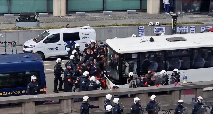 General strike in Belgium PHOTO: EPA EFE
