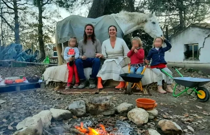 The family lived in a forest in Italy PHOTO: Catherine Birmingham