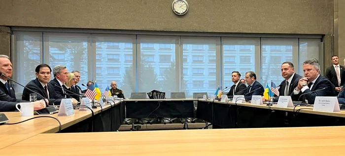 The US and Ukrainian delegations during the Geneva negotiations/FOTO:X