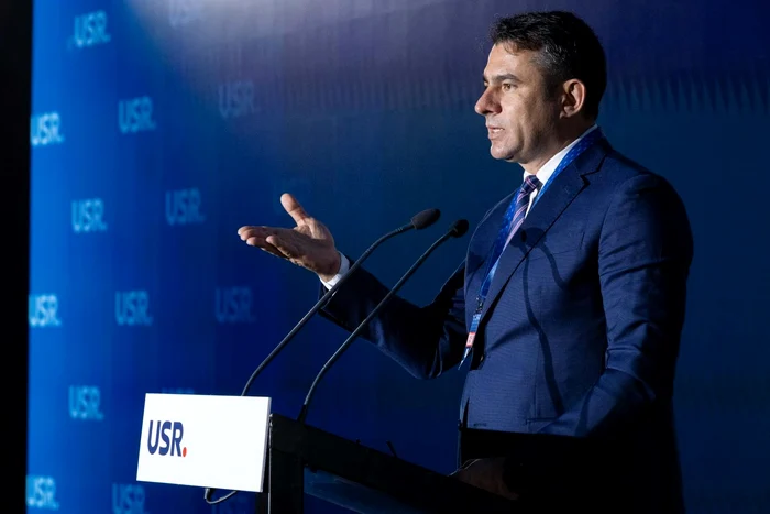 Ștefan Pălărie, the leader of USR senators. Photo: Facebook