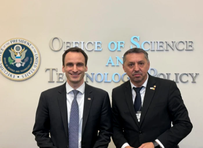 Daniel David and Michael Kratios. PHOTO: Ministry of Education
