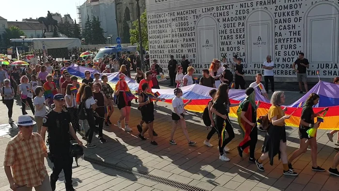 LGBTQ parades have become a normality in Romania's big cities. 