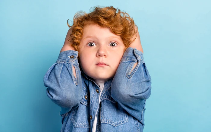 scared child