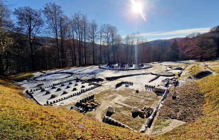 Sarmizegetusa Regia would have been the site of the temples of solar divinities. PHOTO: SR Administration