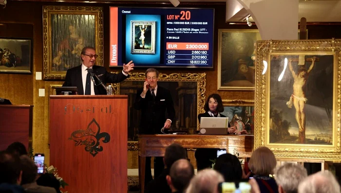 Rubens' painting was sold at auction PHOTO: X/ICI