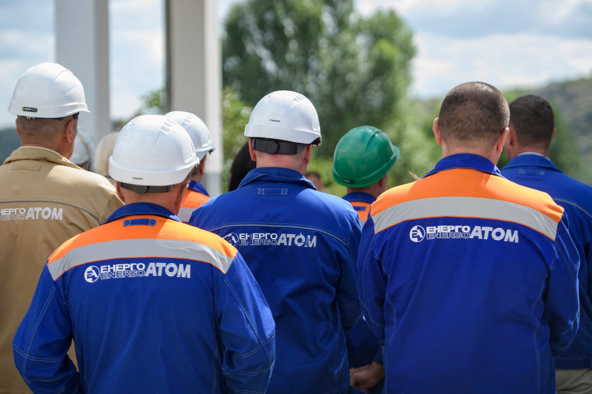 Enerhoatom employees, Kyiv, August 2023