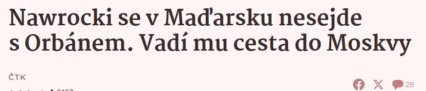 This is how the Czech media write about the decision of the presidential office