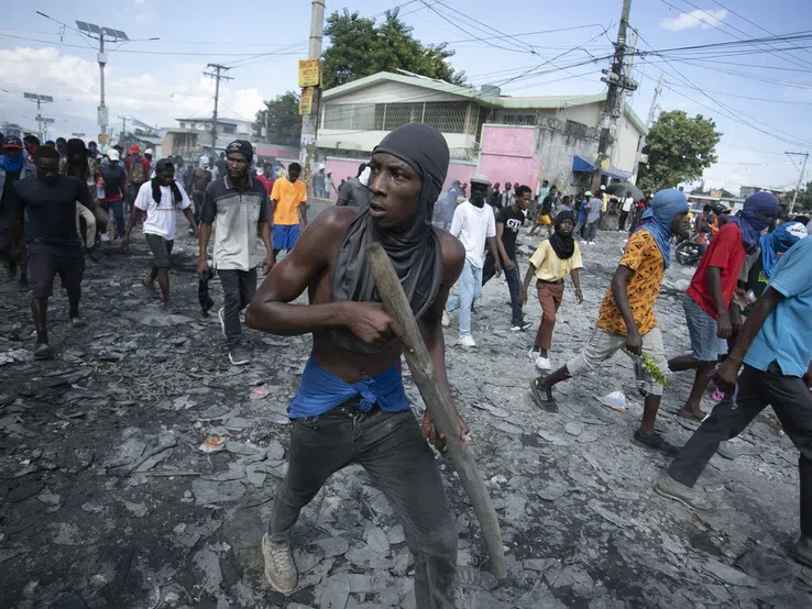 The situation in Haiti / photo: The Guardian