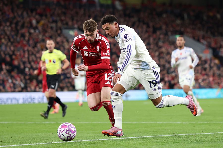 Jadon Sancho playing for Aston Villa against Liverpool at Anfield (2025/26 season) // PHOTO: Getty Images Gasperini wants to bring two Manchester United players to the Olimpico