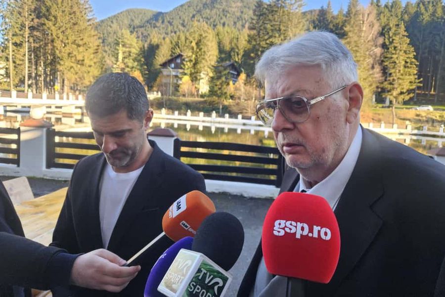 Gino Iorgulescu at the General Assembly of the LPF. photo: GSP
