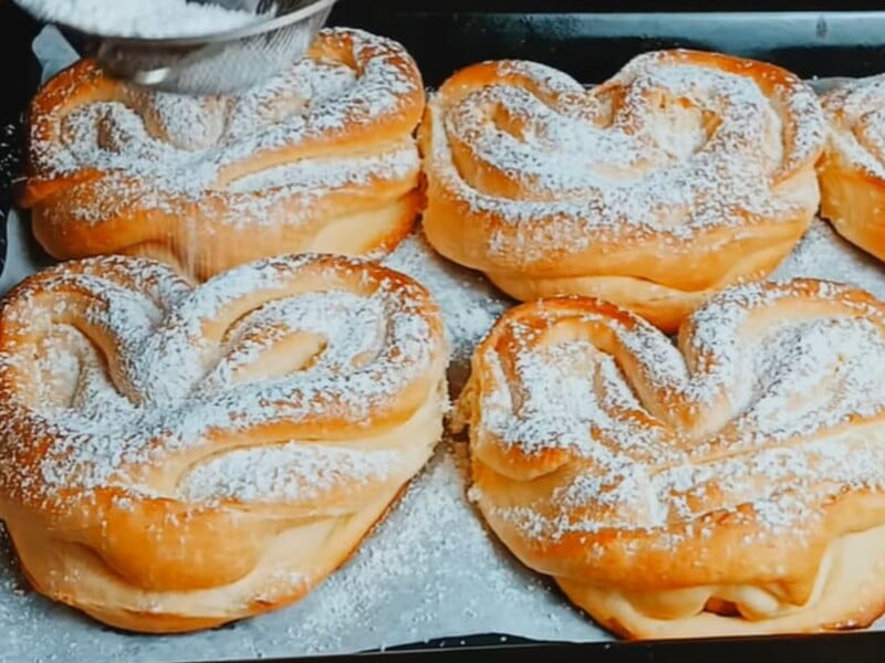 Make these buns - soft, fluffy and delicious. Dough recipe