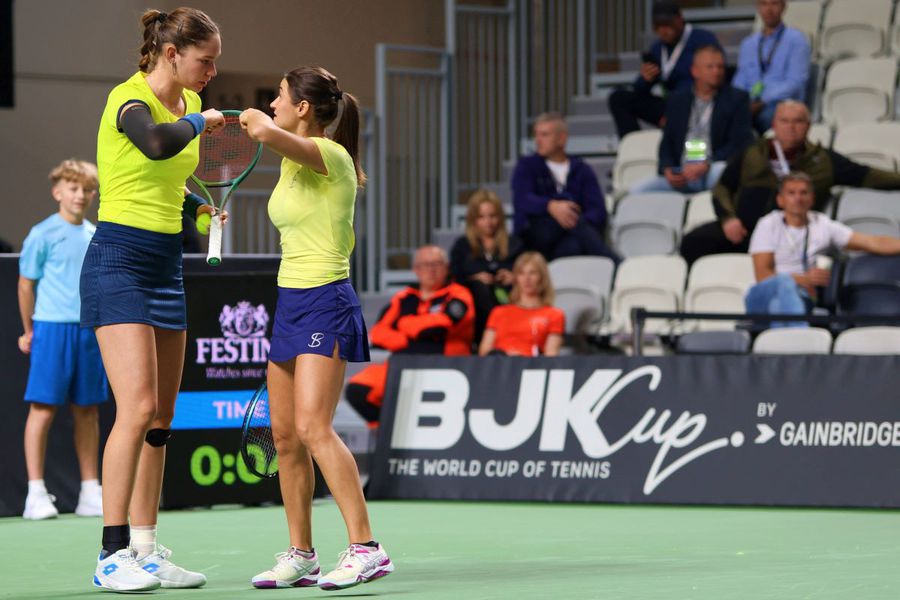 Romania - Poland 0-3 in the Billie Jean King Cup 2026 play-off, the 