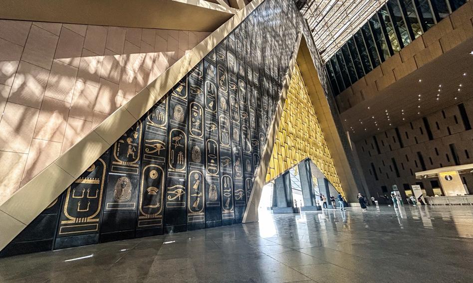 The Grand Egyptian Museum is open. 500 thousand sq m of treasures, including Tutankhamun