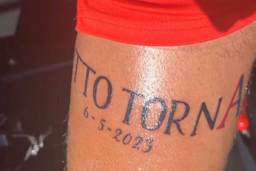 Domenico Criscito's tattoo Mimmo, the Genoese from the south » Who is the coach who won the trust of Dan Șucu