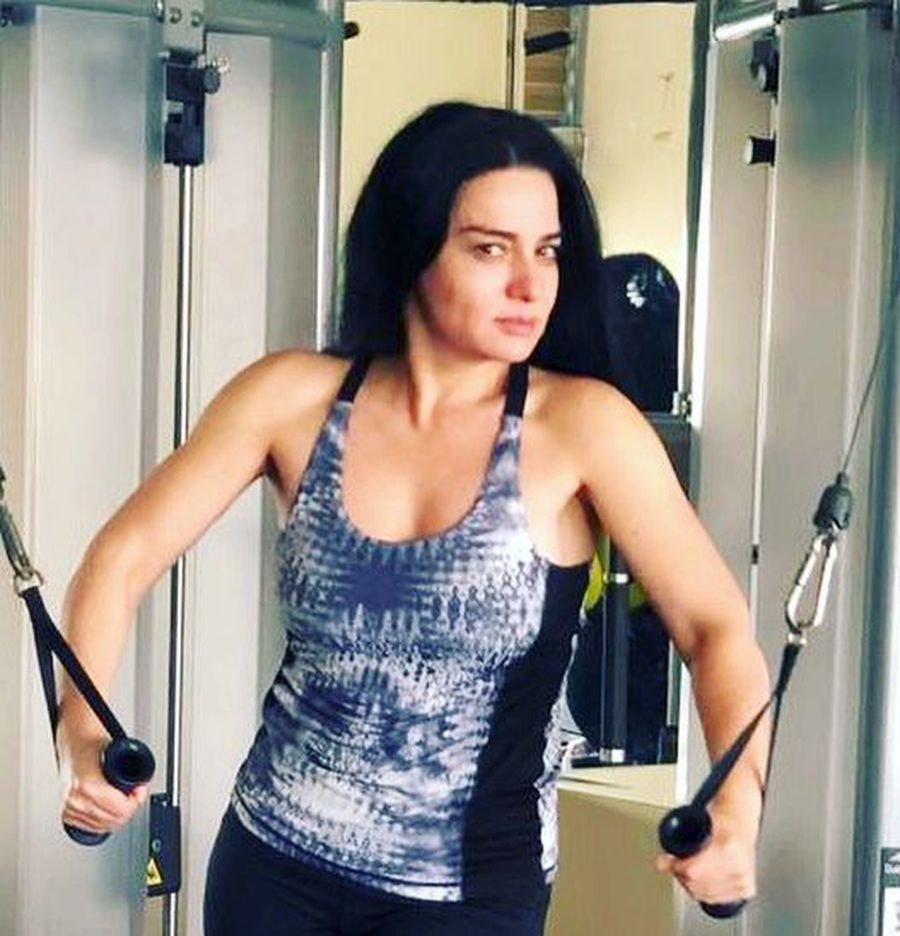 Maria Obretin has been flirting with sports for ten years. Photo: Instagram @obretinmaria The passion of the actress Maria Obretin: