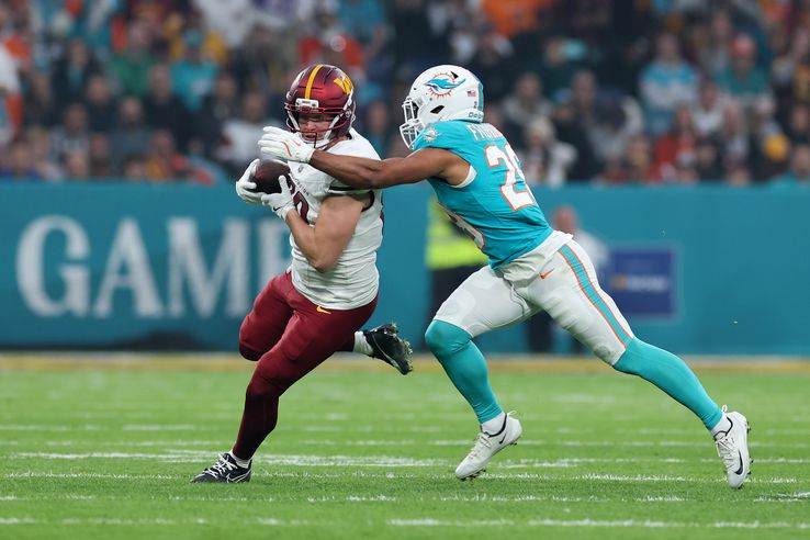 Commanders - Dolphins, spectacular NFL match at Santiago Bernabeu/Photo: Getty Images