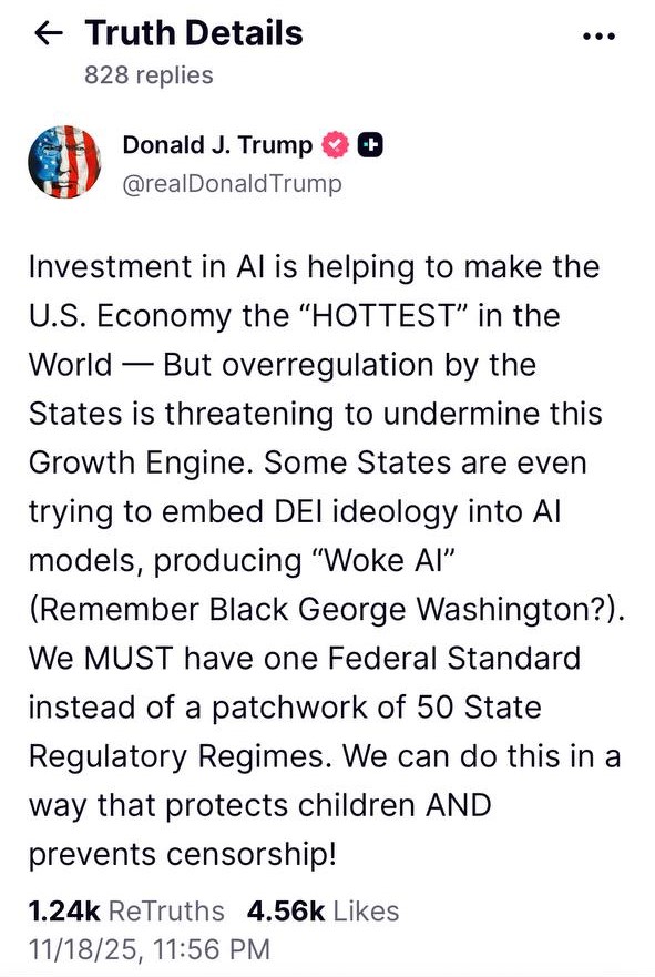 Screenshot: Donald J. Trump/Truth Social