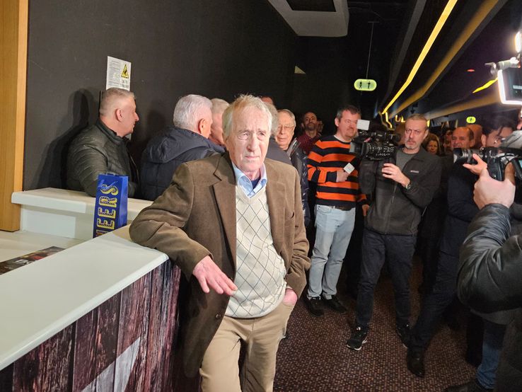 Valentin Ceaușescu at the premiere of Ladislau Boloni's film / Photo: GSP