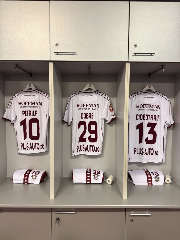 CFR Cluj - Rapid, pictures before the match in Gruia // PHOTO: Facebook @FC Rapid