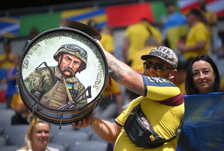 Images captured at the stadium, in Romania - Ukraine / photo: Guliver/Getty Images