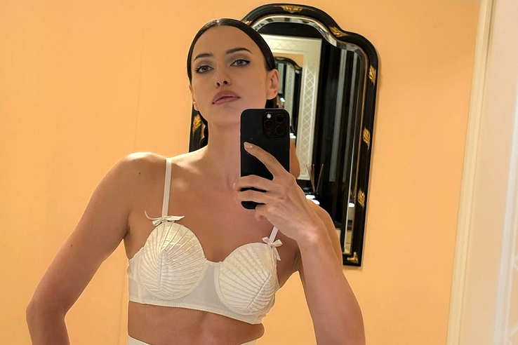 Irina Shayk - Pirelli Calendar 2026. Photo: Instagram