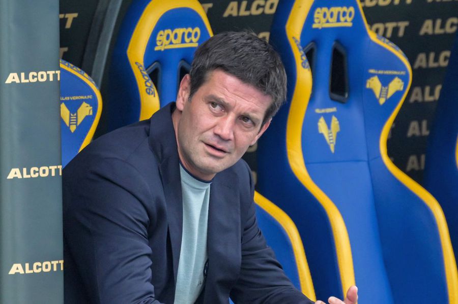Cristi Chivu, coach of Inter, during the match with Verona/ photo Imago Images Cristi Chivu noticed a totally unexpected man, right after Verona - Inter: