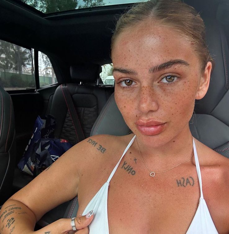 Loredana, Karim Adeyemi's girlfriend (photo: Instagram)