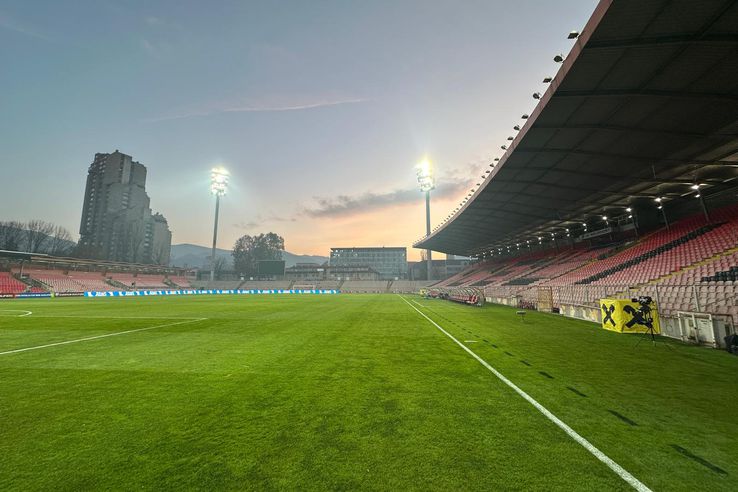 Images before the match Bosnia - Romania/ photo Ionuț Iordache (GSP)