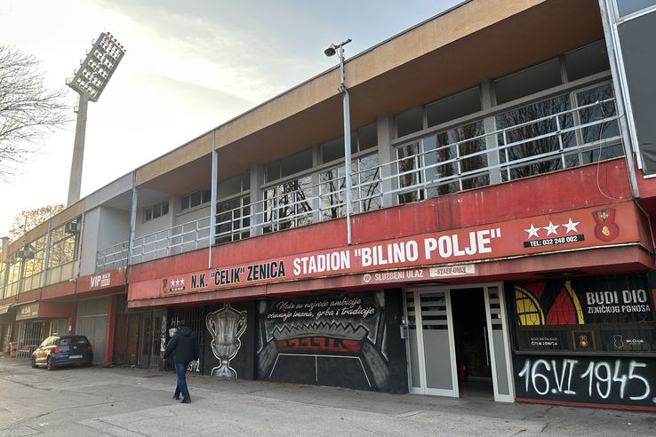 Pictures of the Zenica stadium PHOTO: Ionuţ Iordache (GSP)