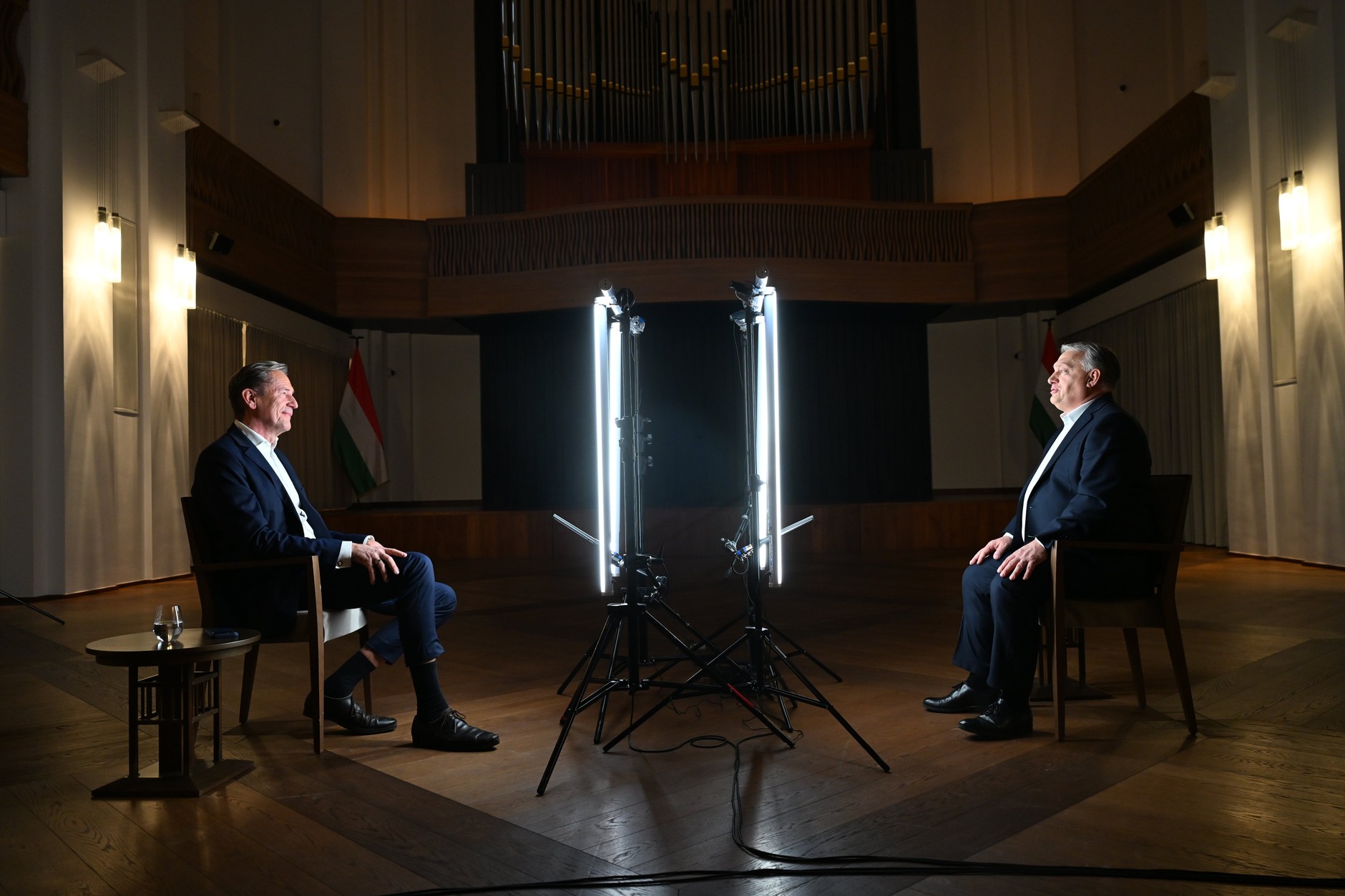 Mathias Dopfner and Viktor Orban