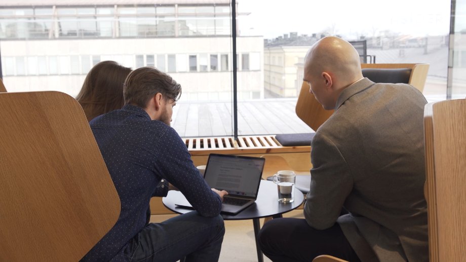 Matti started cooperation with the Reaktor agency, which designs online educational courses