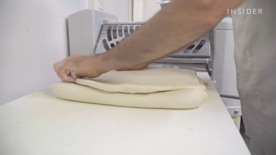Croissant dough belongs to the family of fermented laminated doughs
