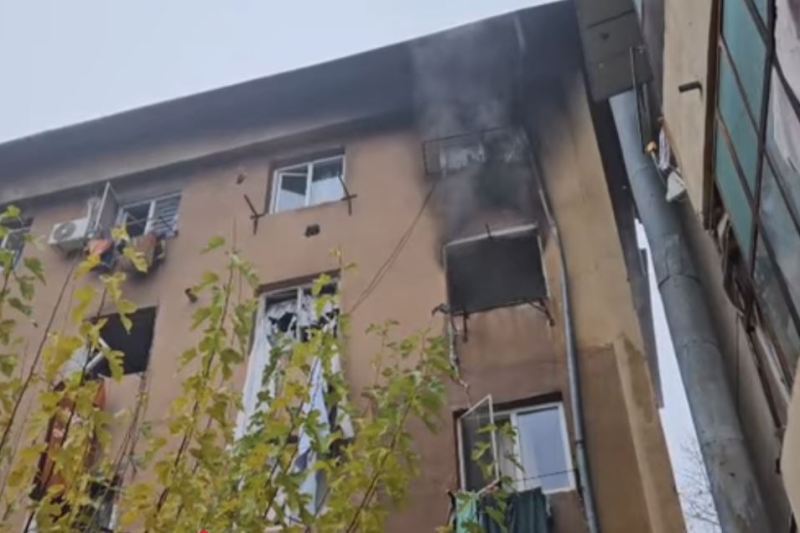 VIDEO Explosion at a block in Balș, the Red Intervention Plan was activated